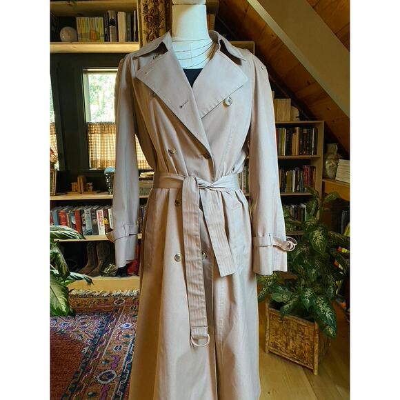 London Fog Trench Coat Vintage - Picture 8 of 11